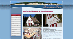 Desktop Screenshot of ferienhaus-lucia.info